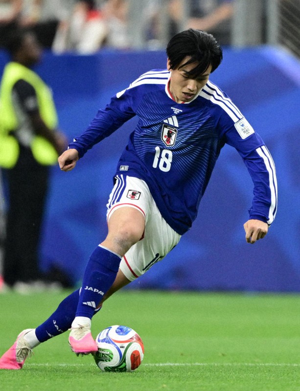 日本前鋒上田綺世誓言用進球貢獻世界盃