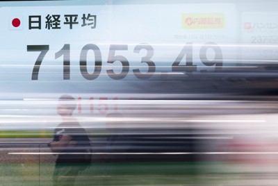日經平均飆升至7萬點關卡，創歷史新高