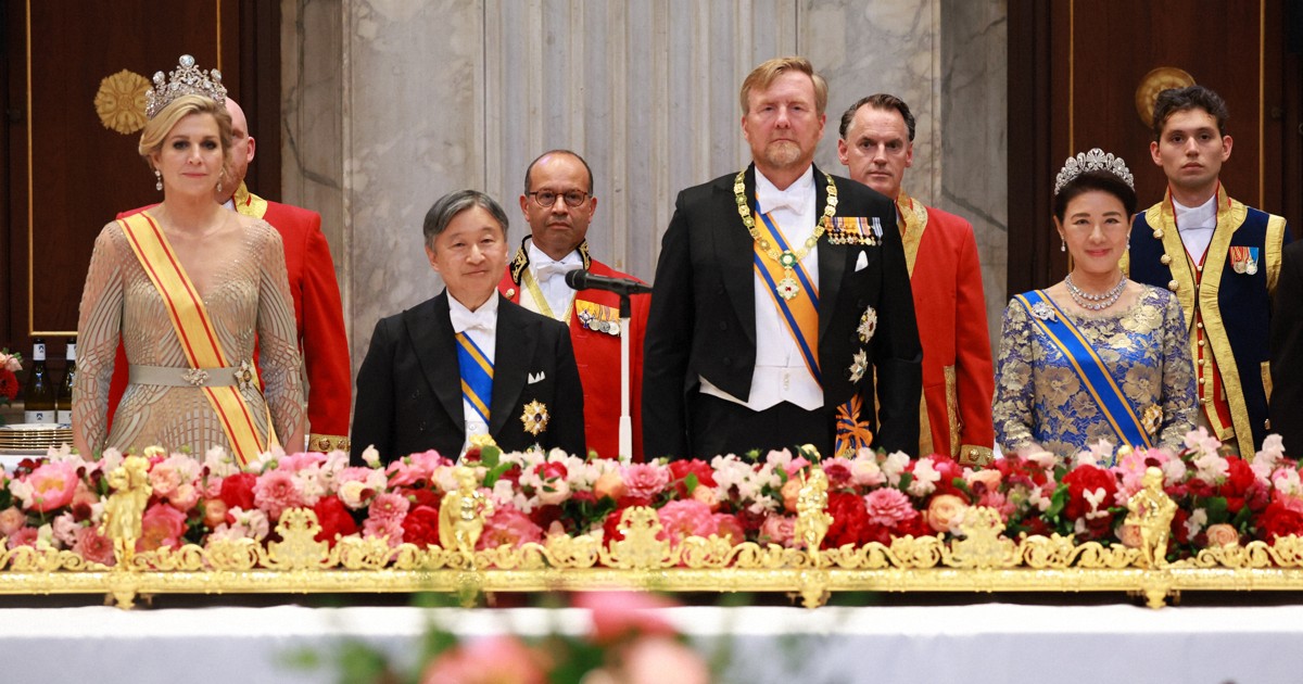 オランダ訪問の両陛下 国王夫妻主催の晩さん会へ出席 [写真特集9/25