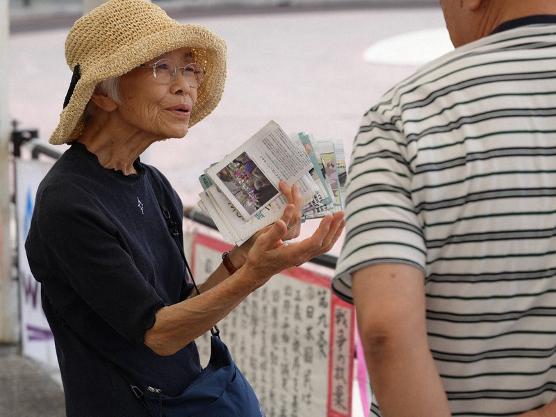 原爆調查物理學家之女在高市早苗選區發聲 呼籲停止軍備擴張
