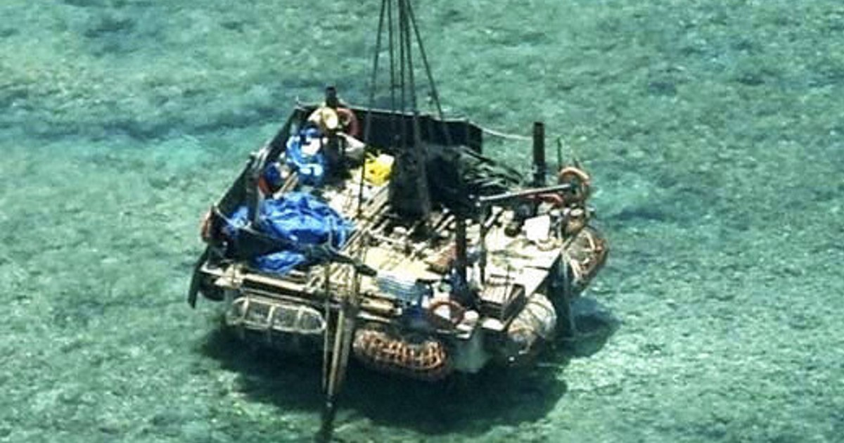 Philippines says Chinese structure removed from disputed S. China Sea shoal