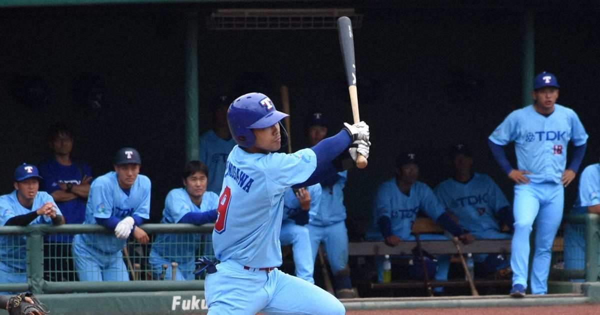 TDK、JR盛岡などが第2代表T2回戦へ 都市対抗東北2次