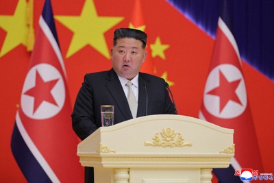 金正恩視察武器試驗，疑針對韓國攻擊能力