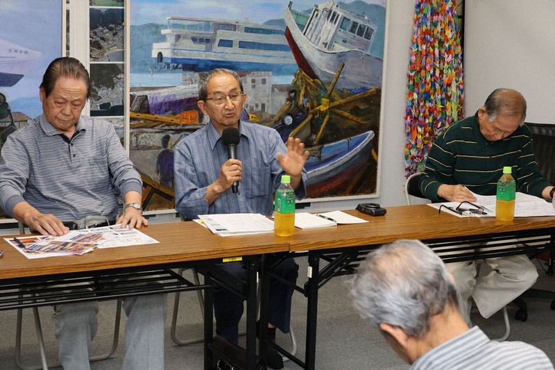 山林火災中倖存的「震災經驗」 岩手・大槌鎮回顧研討會