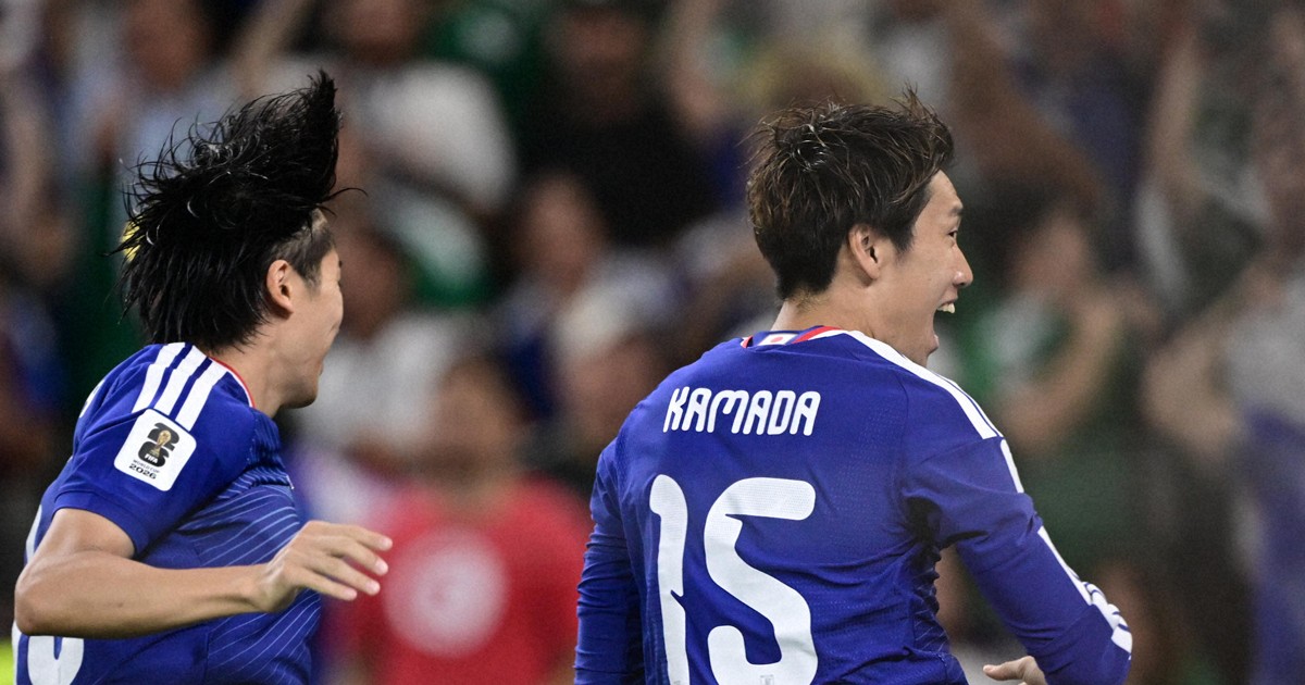 鎌田、日本代表史上最速ゴール 前半4分 サッカーW杯
