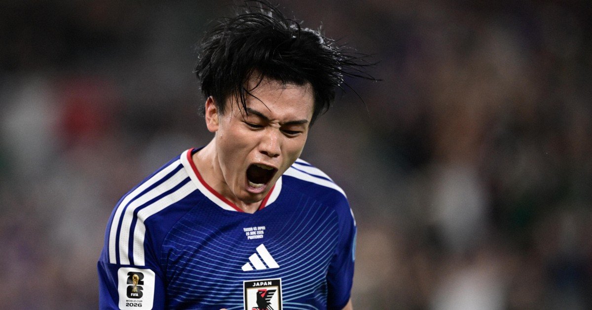 サッカー日本代表、W杯で1試合最多得点　上田綺世が4点目