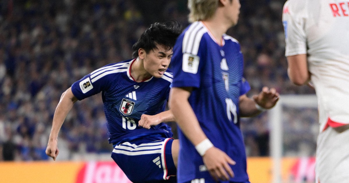 2得点の上田綺世「悔しい思い、晴らせた」　サッカーW杯