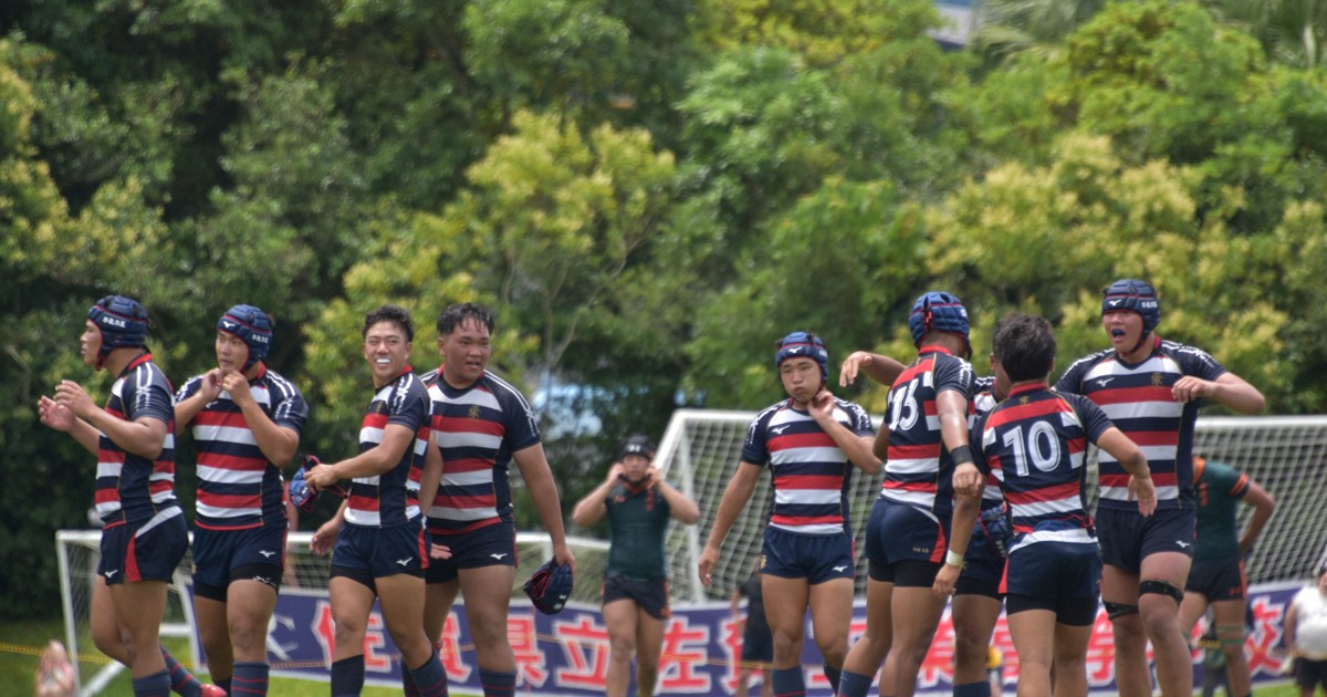 佐賀工、公式戦で東福岡に「四半世紀ぶり」勝利 高校ラグビー [写真