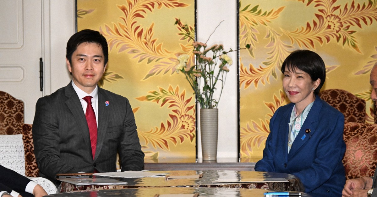 自民と維新が党首会談へ　「副首都法案」の取り扱い協議か