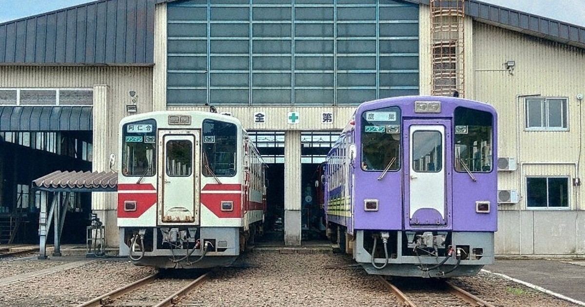 秋田内陸縦貫鉄道が車両基地特別撮影会 7、9、11月 参加者募集 ／秋田