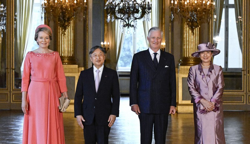天皇、皇后両陛下がベルギー歓迎式典に出席 [写真特集3/41] | 毎日新聞