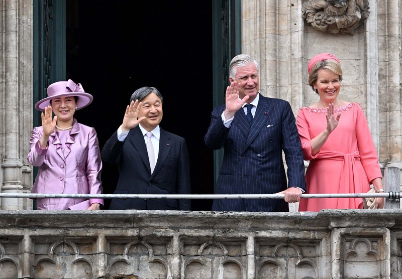 天皇、皇后両陛下がベルギー歓迎式典に出席 [写真特集1/41] | 毎日新聞