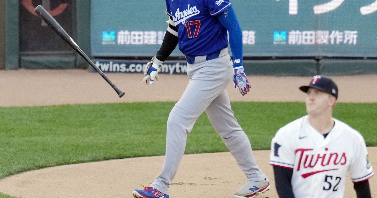 Baseball: Ohtani belts leadoff homer as Dodgers edge Twins