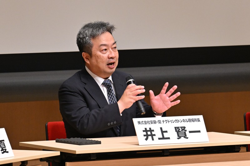 安藤ハザマ ナグドゥンガトンネル現場所長の井上賢一さん（2026年5月23日）