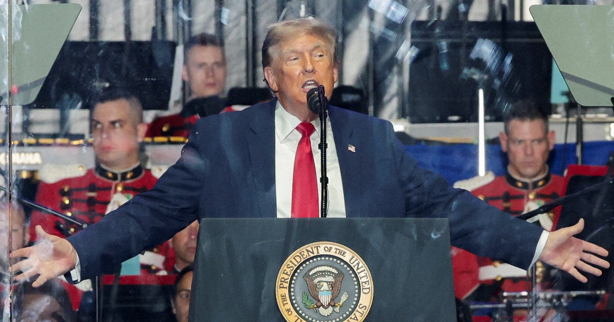 まるで選挙集会…トランプ氏「米国復活に興奮」建国250年式典