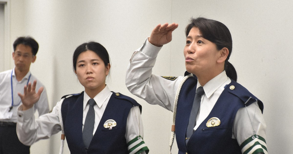 交通安全教室寄託的期望：交通安全指導官警部補傳承給後輩