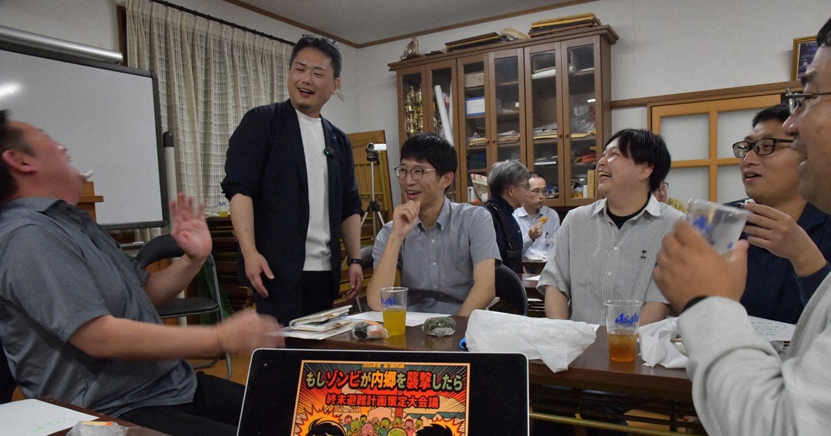 Fukushima Pref. community uses zombie invasion drill to boost disaster readiness