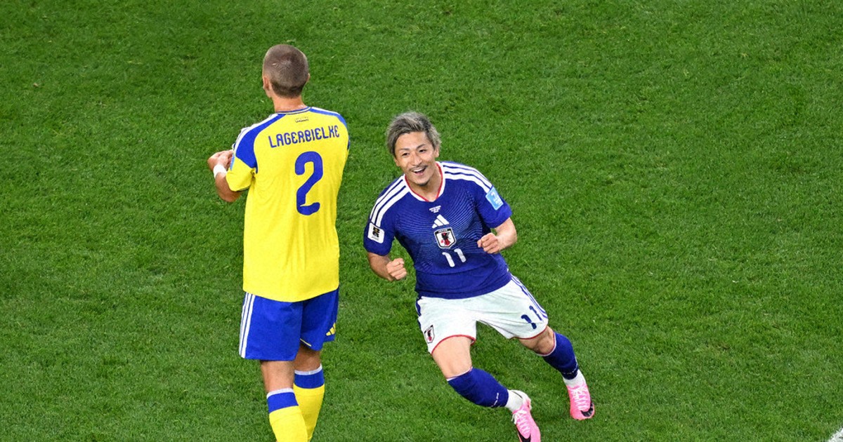 Football: Japan held by Sweden, face Brazil in last 32 at World Cup
