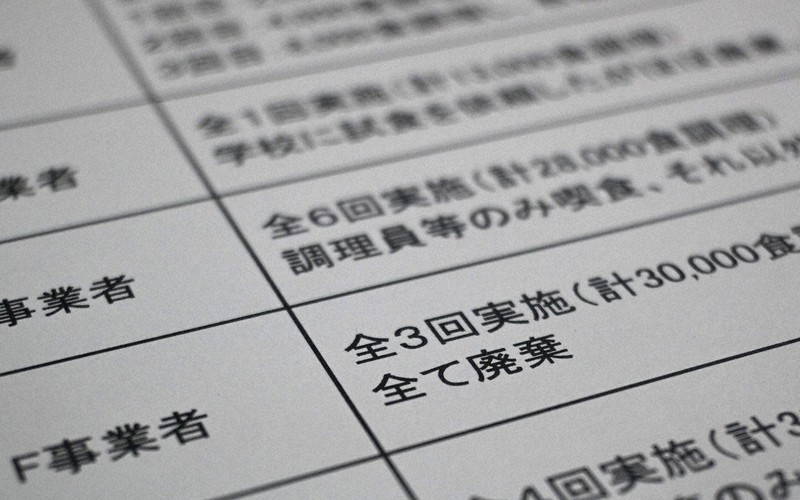 長崎市學校午餐演練引發大量丟棄爭議，市教委提出解決方案