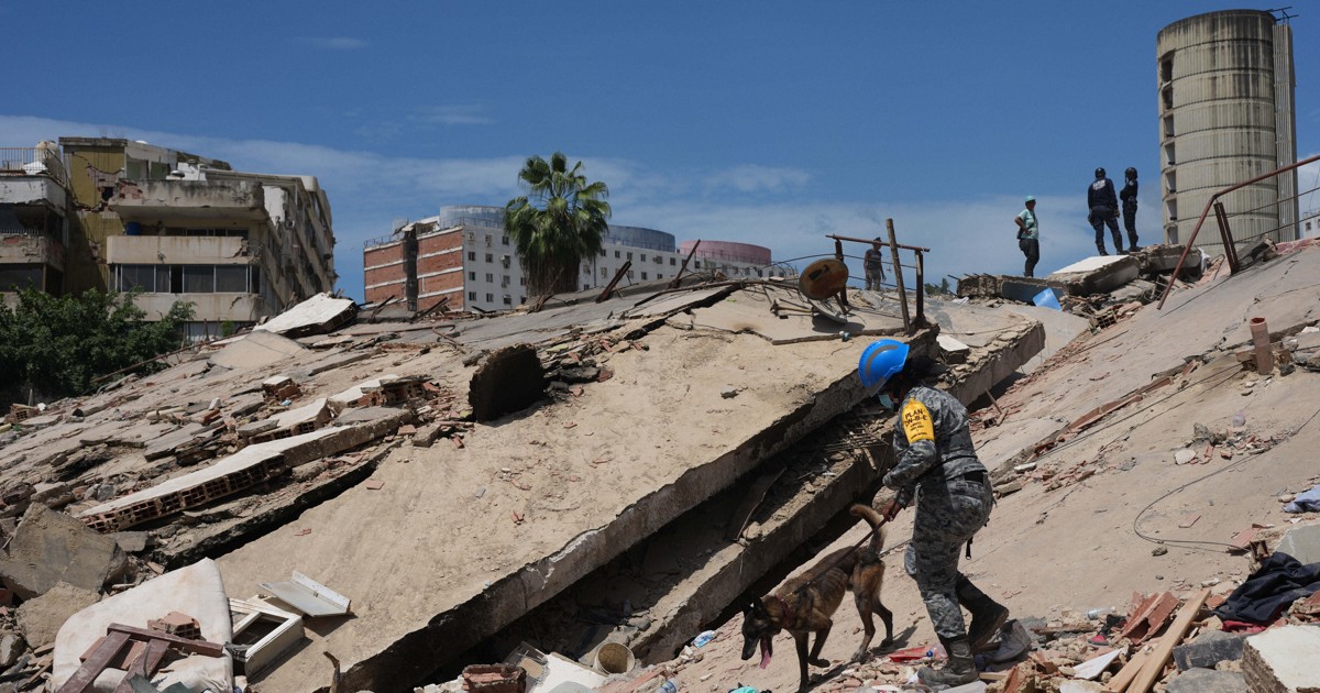 ベネズエラ地震、死者1430人 発生72時間、懸命の捜索続く
