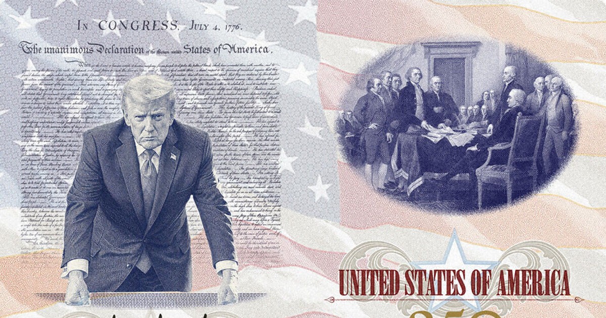 パスポートにトランプ氏肖像画　建国250年記念で7月から発行