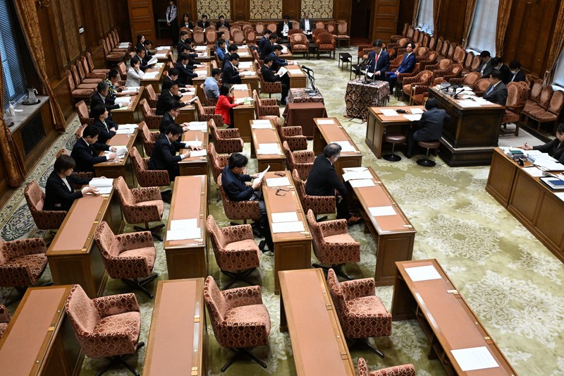 定数削減法案、野党不在で審議入り 与野党の溝は深刻化