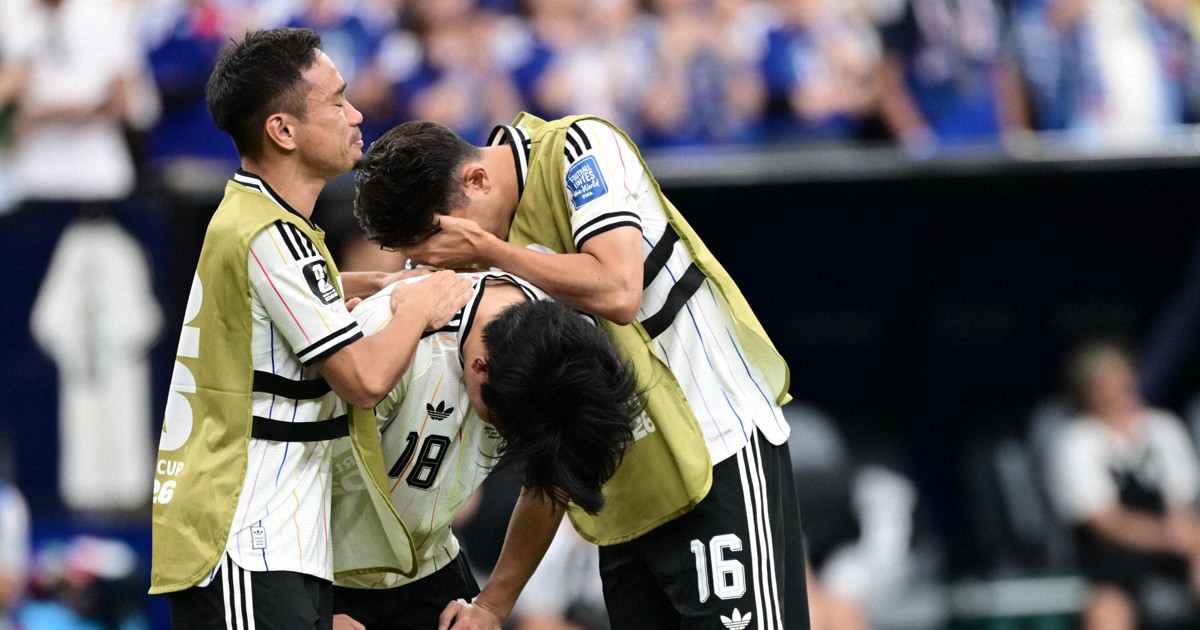 涙の仲間に板倉、長友が… 日本、ブラジルに惜敗 サッカーW杯