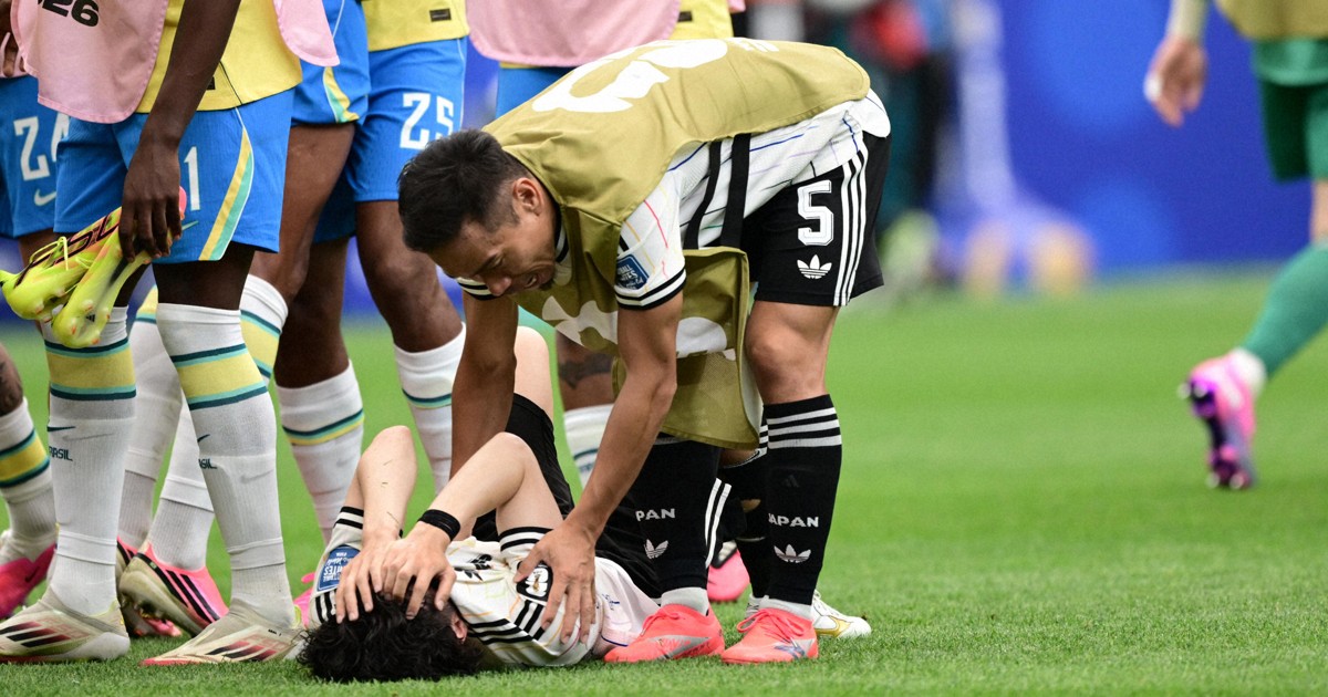 号泣の田中碧 取材エリアでも足止めず、会場後に サッカーW杯