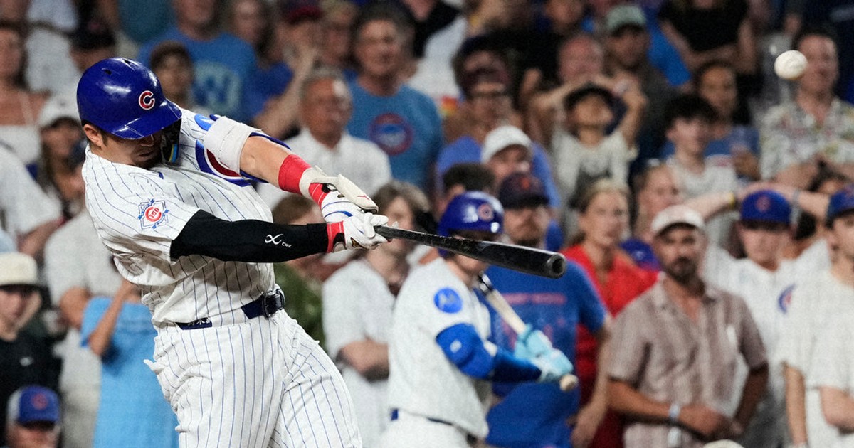 Baseball: Suzuki hits game-ending single off Miller as the Cubs beat the Padres 3-2