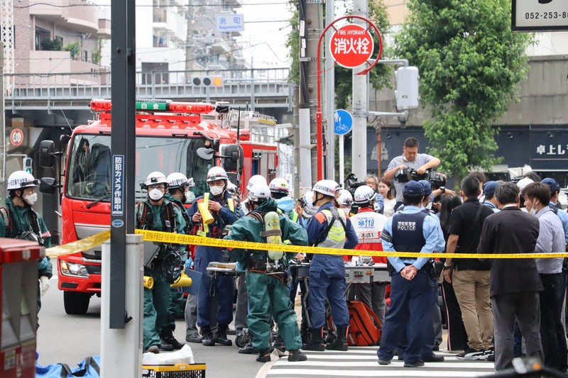名古屋郵局驚傳噴灑不明噴霧,多人喉嚨不適,警方約談涉事者