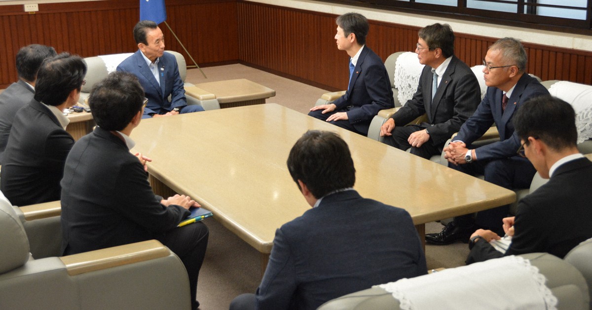リニア巡り静岡知事とJR東海社長が面会 地域振興文書、協議へ