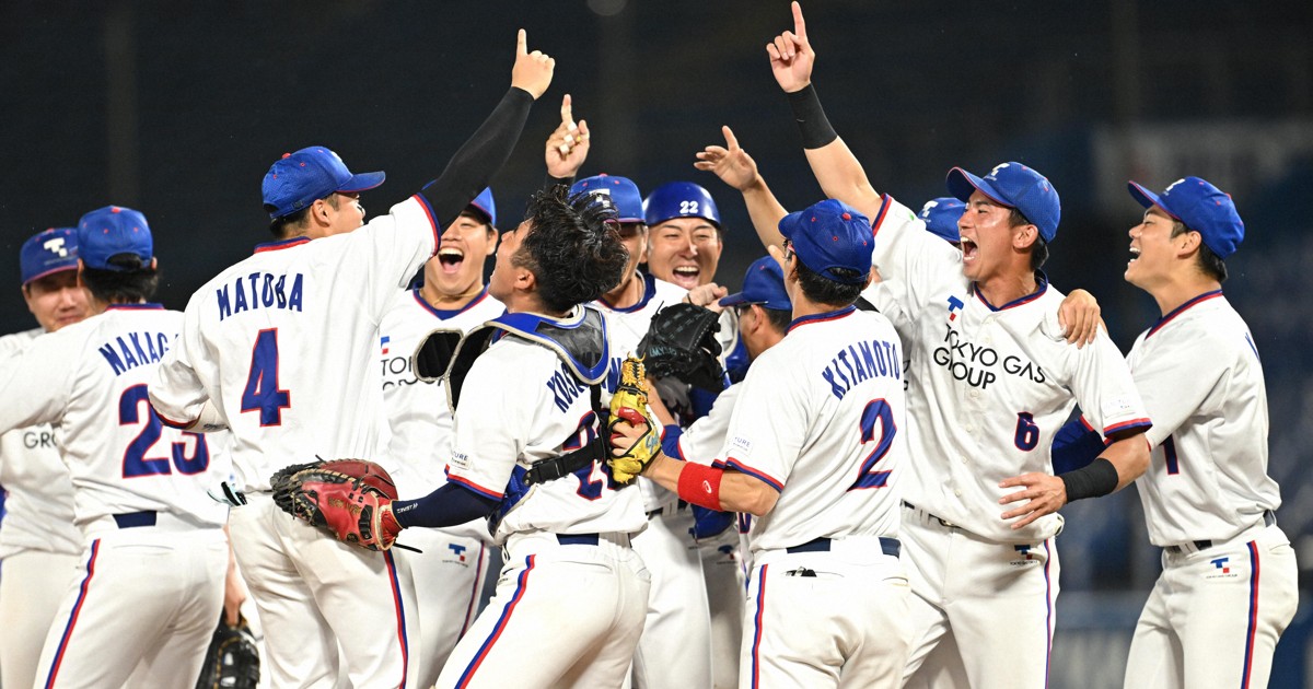 東京瓦斯隊越川海翔關鍵一擊致勝，挺進都市對抗大賽