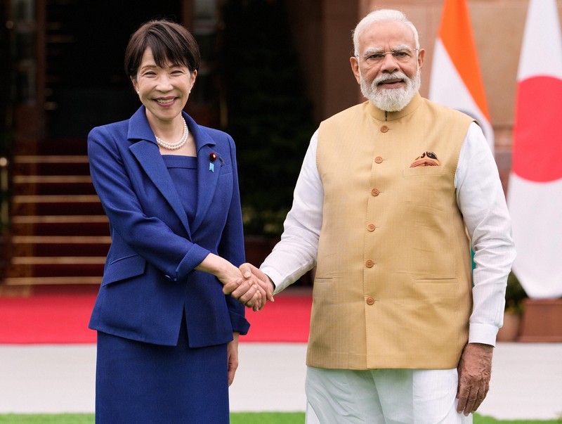 超珍品●インド首相関係●インド首相SPからの記念品●●●● 日印首脳会談 高市早苗首相とインドのモディー首相が共同声明発表
