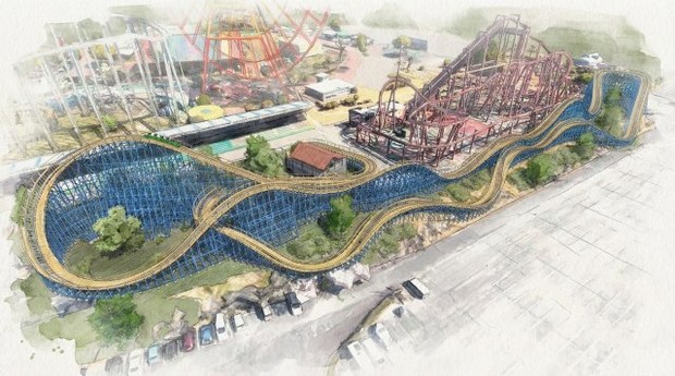 オリコンニュース：九州・熊本に登場予定の新型ジェットコースター映像