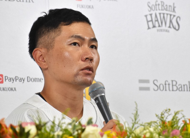 軟銀鷹中村晃宣布引退：19年職棒生涯無悔，已盡全力