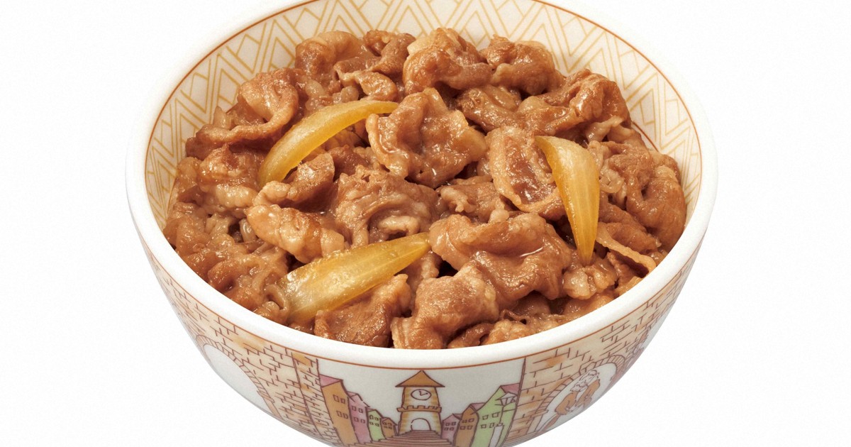 SUKIYA 牛丼調漲30日圓，8日起並盛售價480日圓