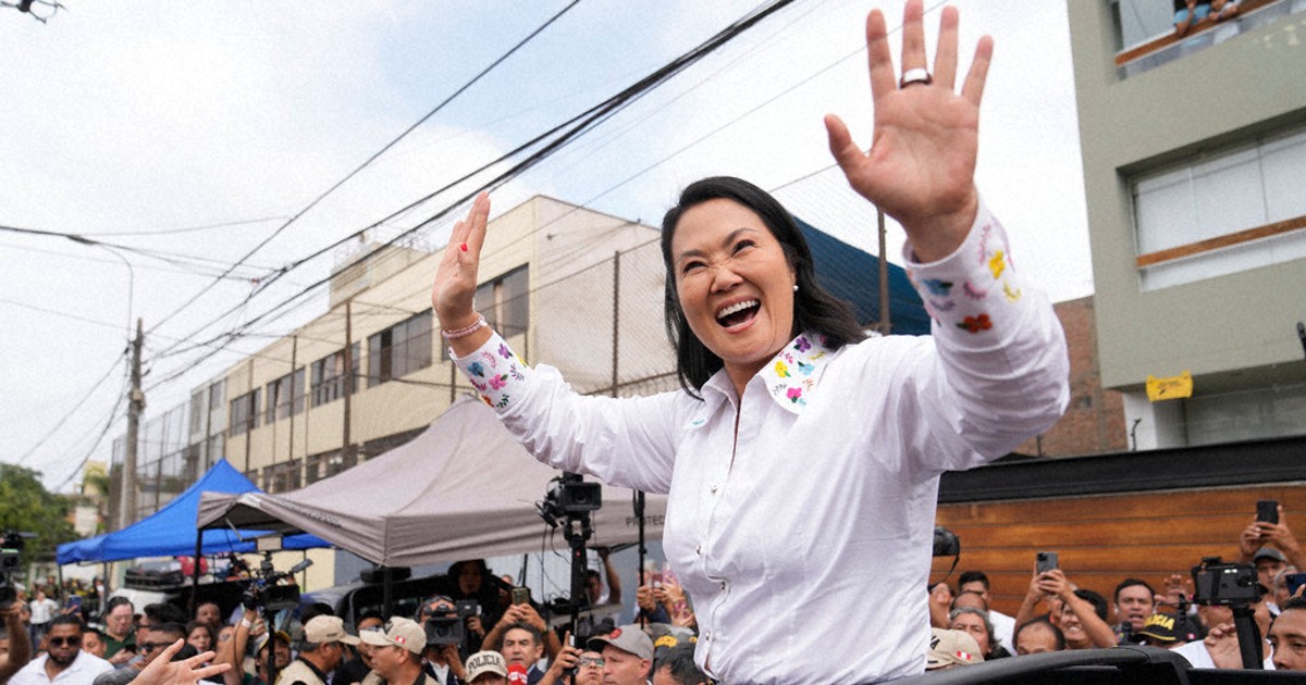 Conservative candidate Keiko Fujimori wins Peru's presidential election in a runoff