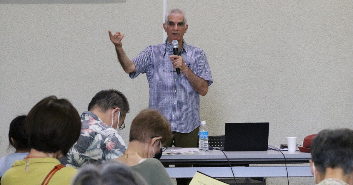 元イスラエル兵が語った平和　「『敵』はゆがんだ教育がつくる」