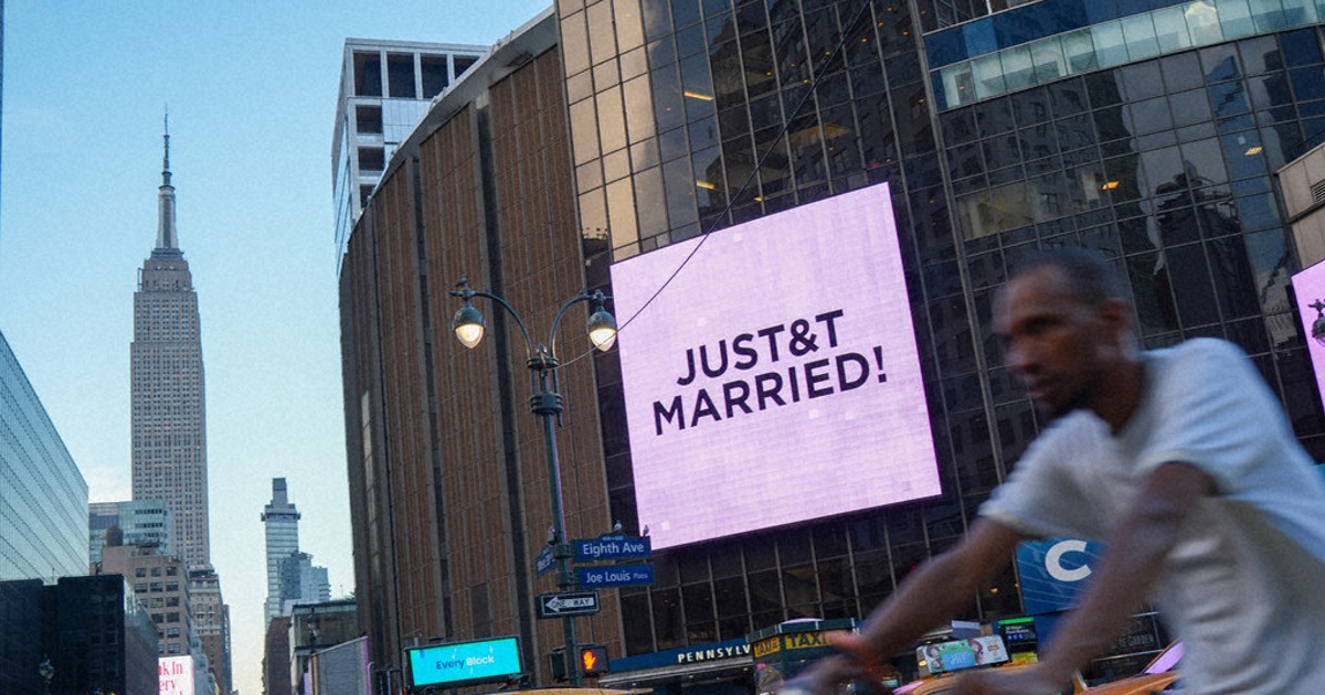 Taylor Swift and Travis Kelce marry in front of famous friends at Madison Square Garden