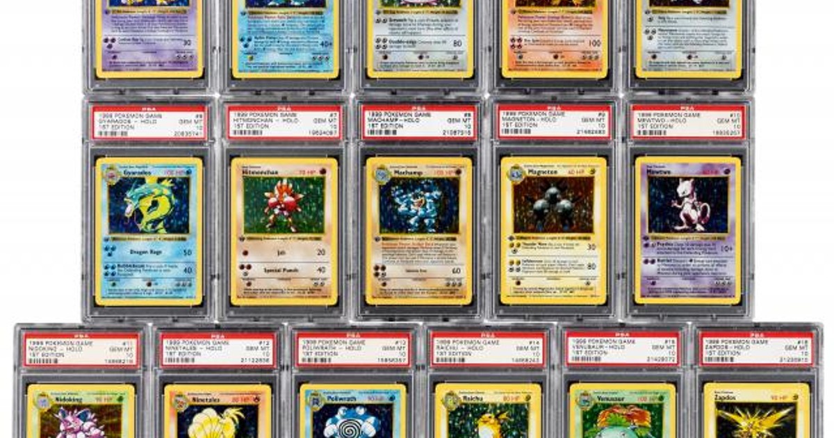 オリコンニュース：初期ポケモンカード全102枚セット、約1億9955万円で