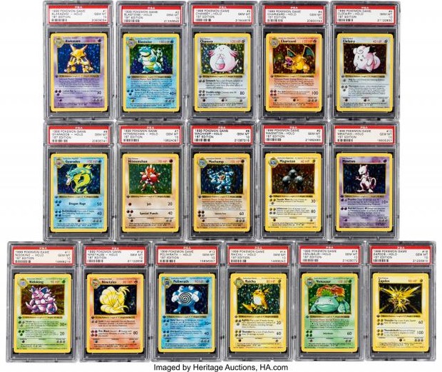 オリコンニュース：初期ポケモンカード全102枚セット、約1億9955万円で
