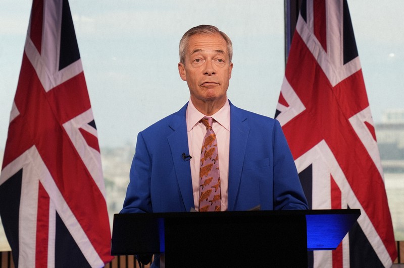 英國改革黨黨魁辭職表明　因不實報導接受補選考驗