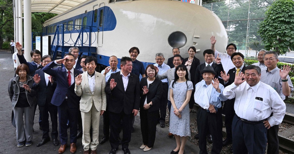 From bullet train to library to landmark: An old shinkansen car's new life in Tokyo suburb