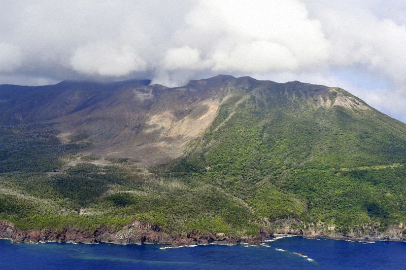 鹿兒島口永良部島火山警戒升至2級,火山性地震頻繁增加