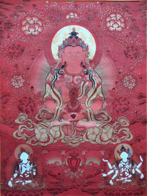 66人の弟子育てたチベット仏画絵師、日本で初個展 東京 [写真特集1/8