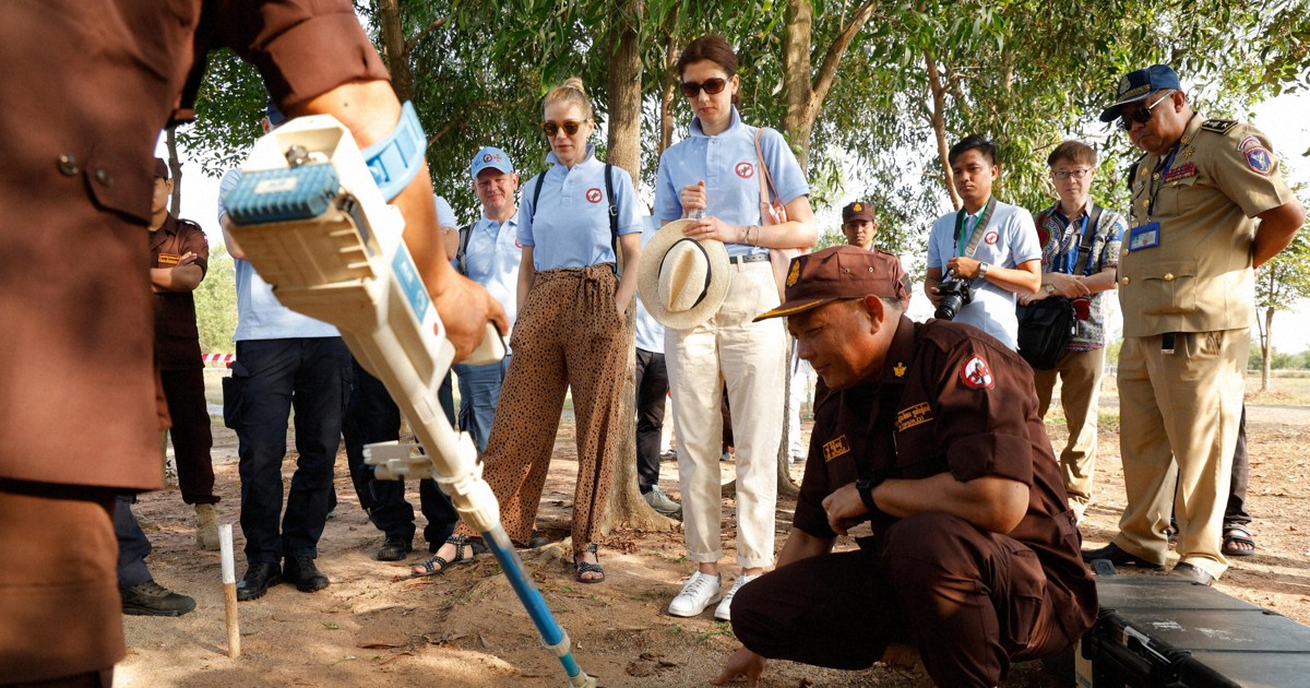 Japan, Cambodia share demining know-how to world as landmines remain threat