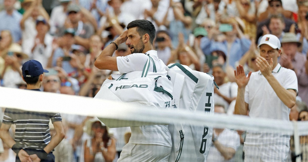 テニス男子シングルス　シナーとズベレフが決勝　ウィンブルドン