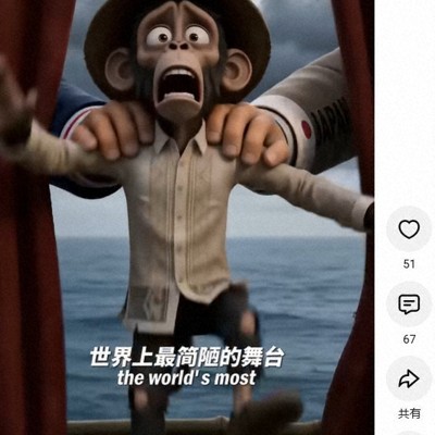 中国国営紙のAI動画に非難拡大 フィリピンを猿に見立てる | 毎日新聞