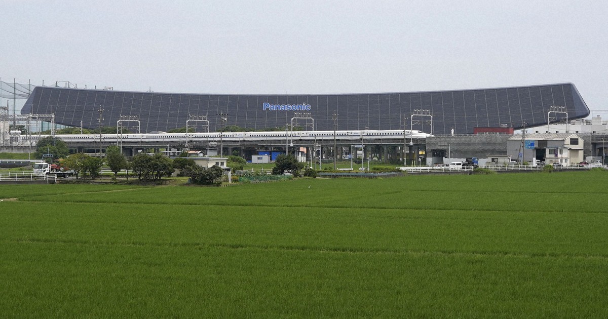 東海道新幹線沿線巨型太陽能發電設施「Solar Ark」將拆除 岐阜縣安八町居民不捨
