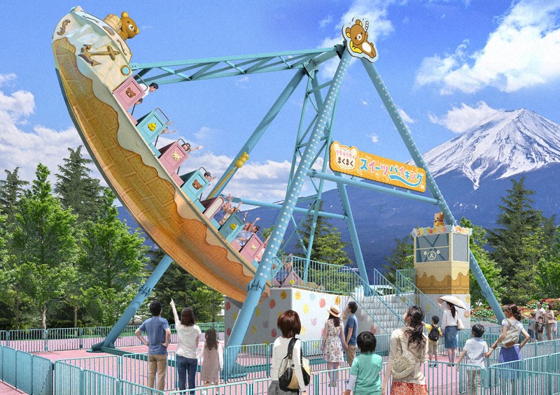 リラックマ、すみっコぐらし… かわいいがいっぱい 富士急ハイランド 8
